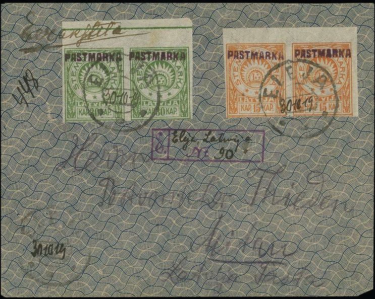 Eleja (Elley) 1919. gads