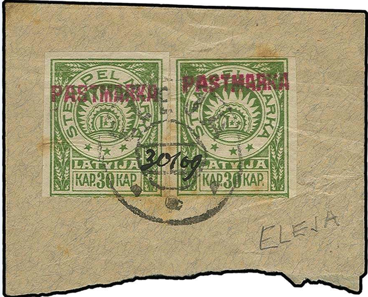 Eleja (Elley) 1919. gads